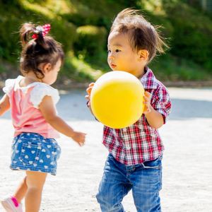 昼寝をしない子ども