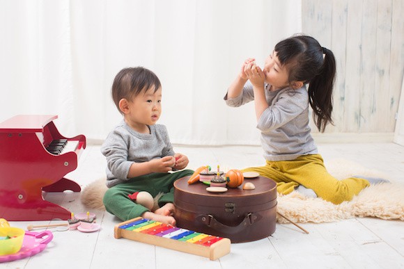 2歳の室内遊び