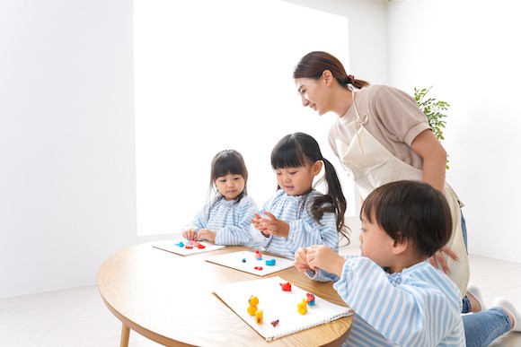 3歳の室内遊び