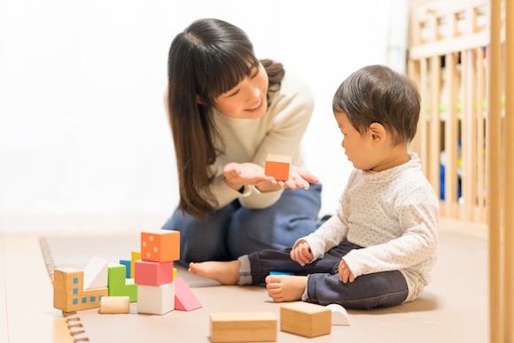 1歳児の室内遊び