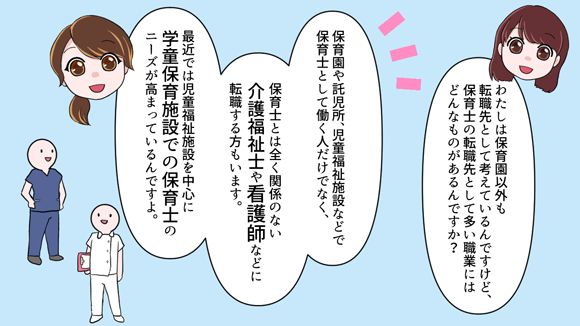 保育士の転職先として最近は児童福祉施設を中心に学童保育施設での保育士のニーズが高まっている。